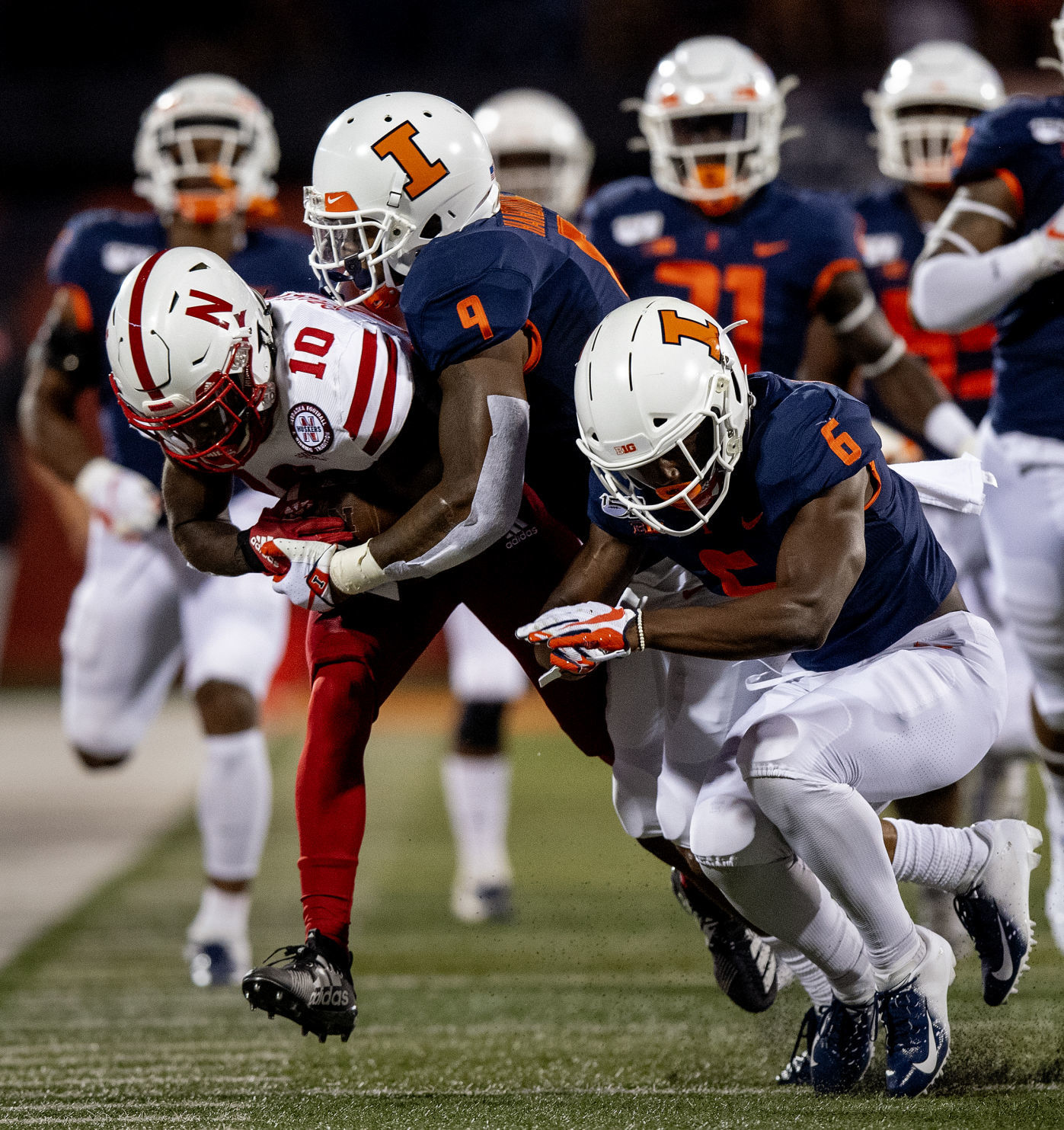 Nebraska vs. Illinois, 9.21